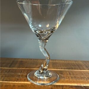 Vintage Libbey Z Stem Martini Glass